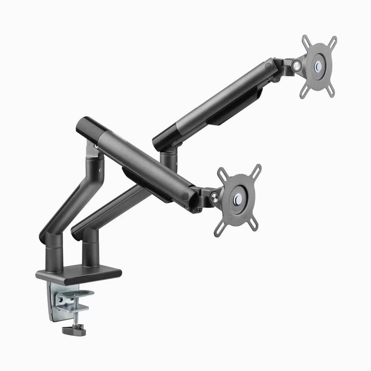 Desky Desky Dual Slim Aluminium Monitor Arm Space Gray 19.8lbs — product photo