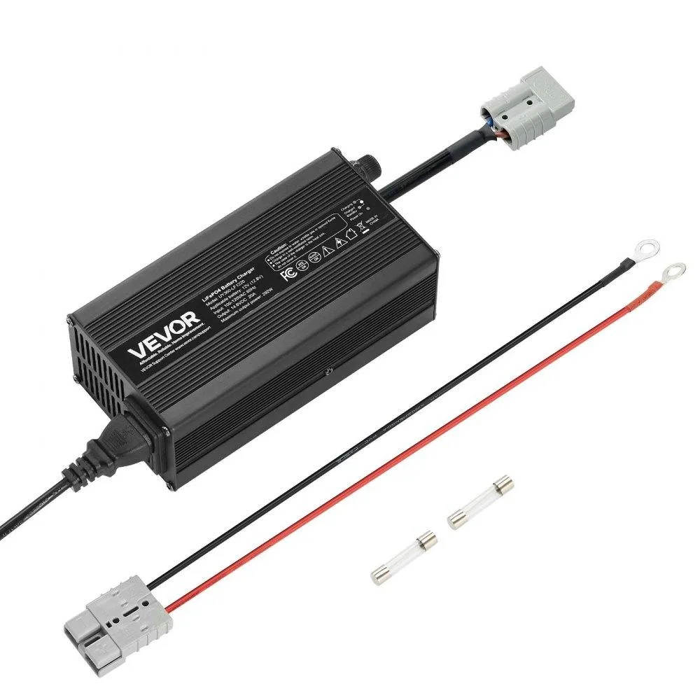 VEVOR VEVOR 12V 20A LiFePO4 Battery Charger 14.6V Anderson Connector — product photo