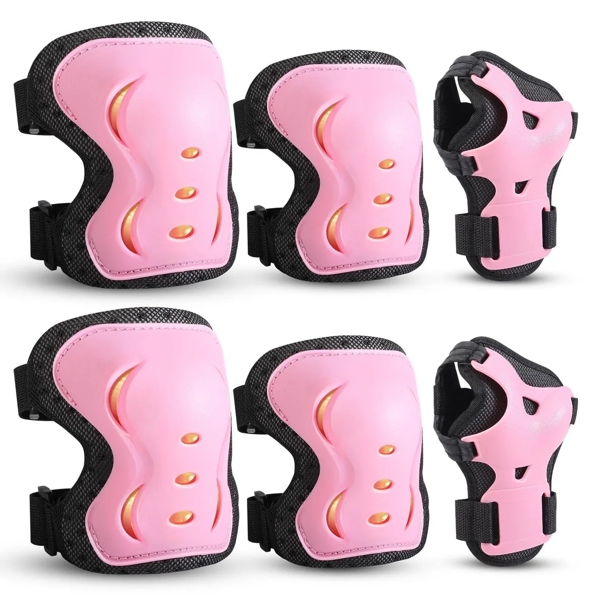 TXJ Sports Protective Gear Set Medium Pink — product photo