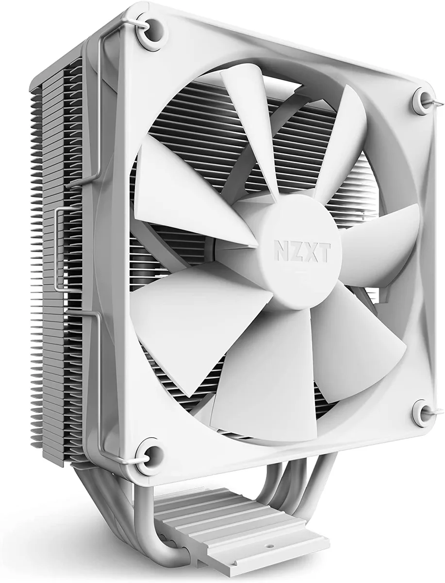 NZXT NZXT T120 RC-TN120-W1 CPU cooler 120mm 159mm white — product photo