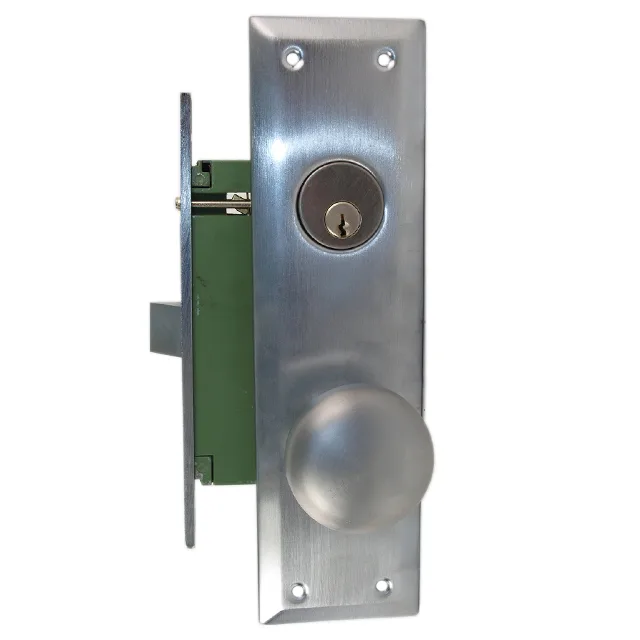 Ultra Hardware Ultra Hardware 96935SMR Satin Chrome 26D Right Hand Mortise Door Lock — product photo