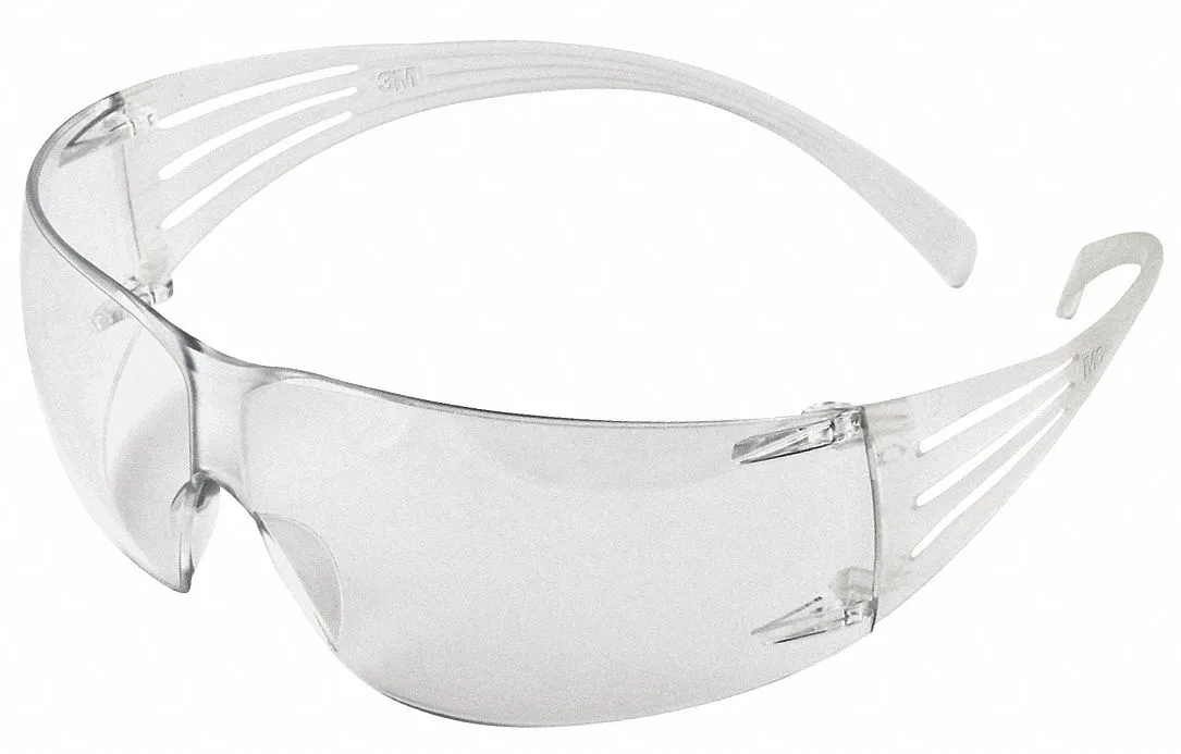 3M 3M S2001SGAF-BGR Series 200 Safety Glasses Wraparound Clear Anti-Fog — product photo