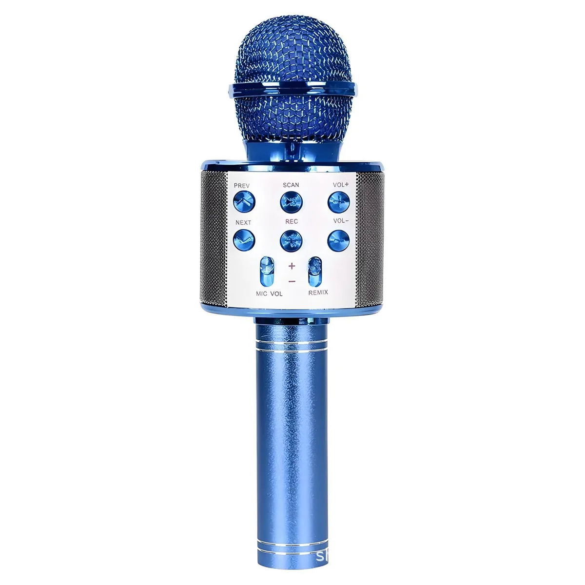 GENERIC micro77 Karaoke Microphone Speaker 12W Bluetooth 5.3 Blue — product photo