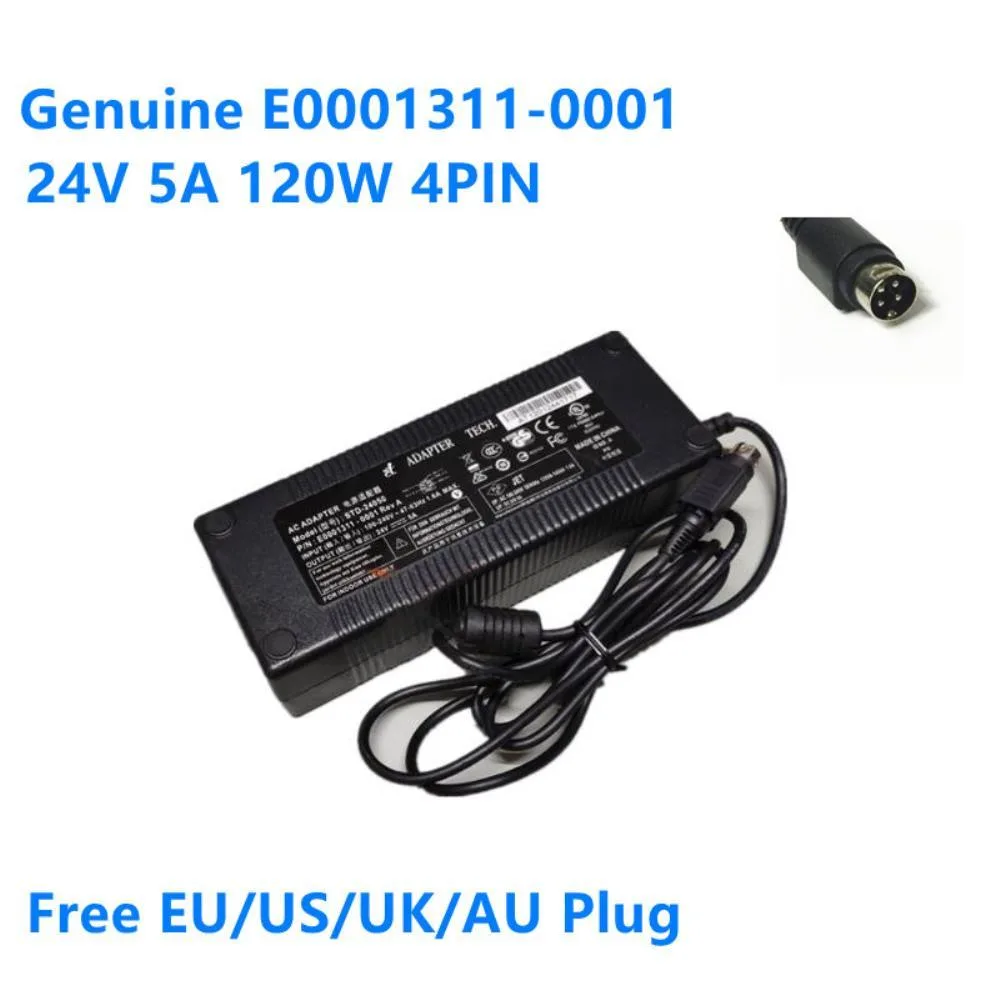 Graviton Graviton STD-24050 24V 5A 120W 4PIN AC Adapter — product photo