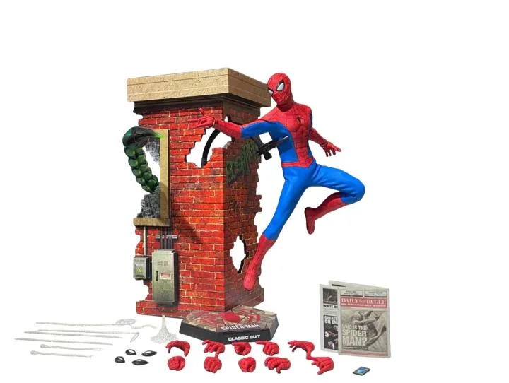 Hot Toys Hot Toys VGM48 Spider-Man Classic Suit 1/6 Collectible 30pts 31cm — product photo