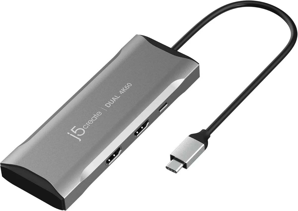MCHOSE MCHOSE USB-C Hub JCD396 Dual HDMI 4K 60Hz 100W PD 5Gbps — product photo