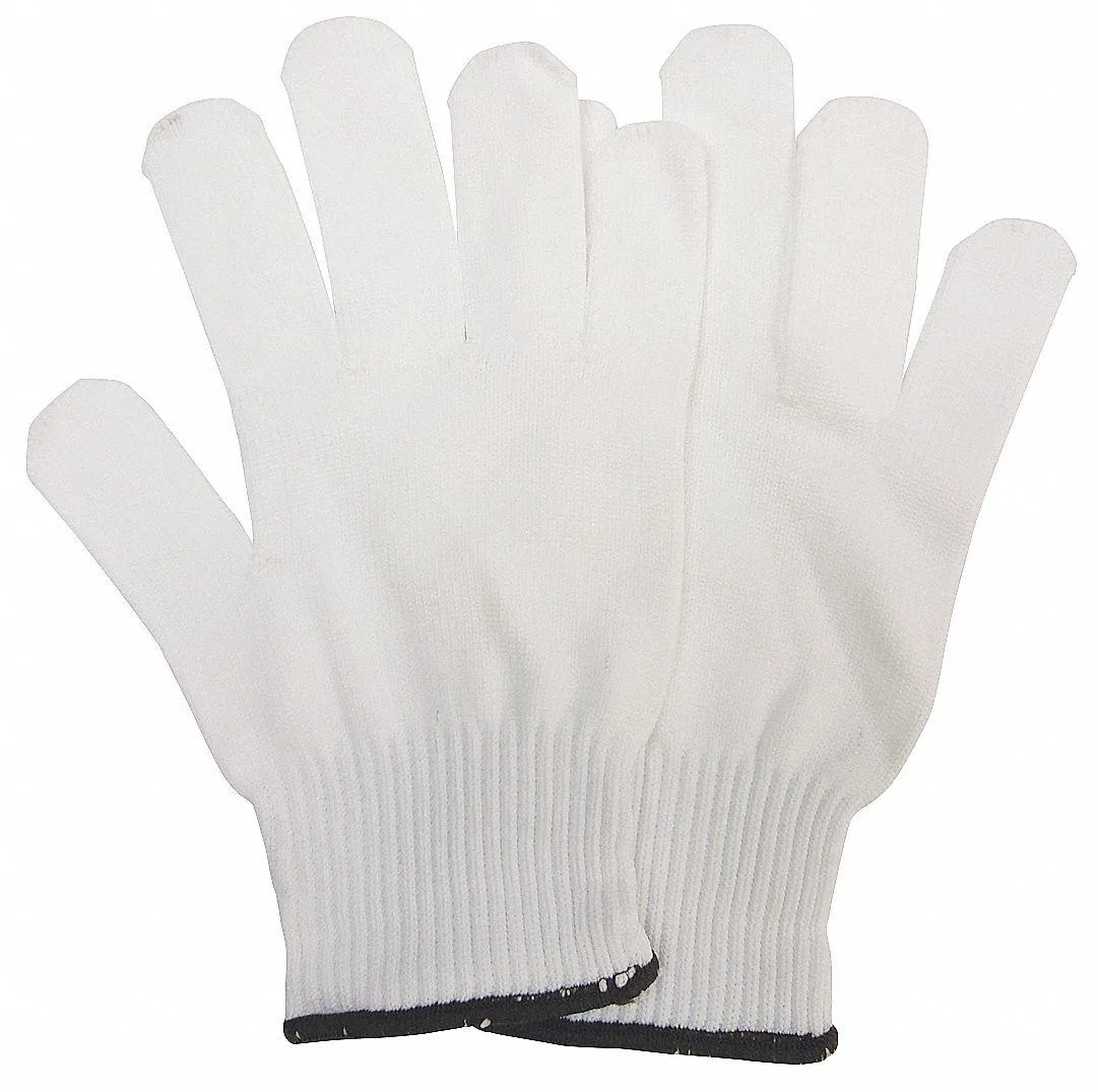 Condor Condor 48UR74 Knit Gloves Nylon Uncoated White L 12 PK — product photo