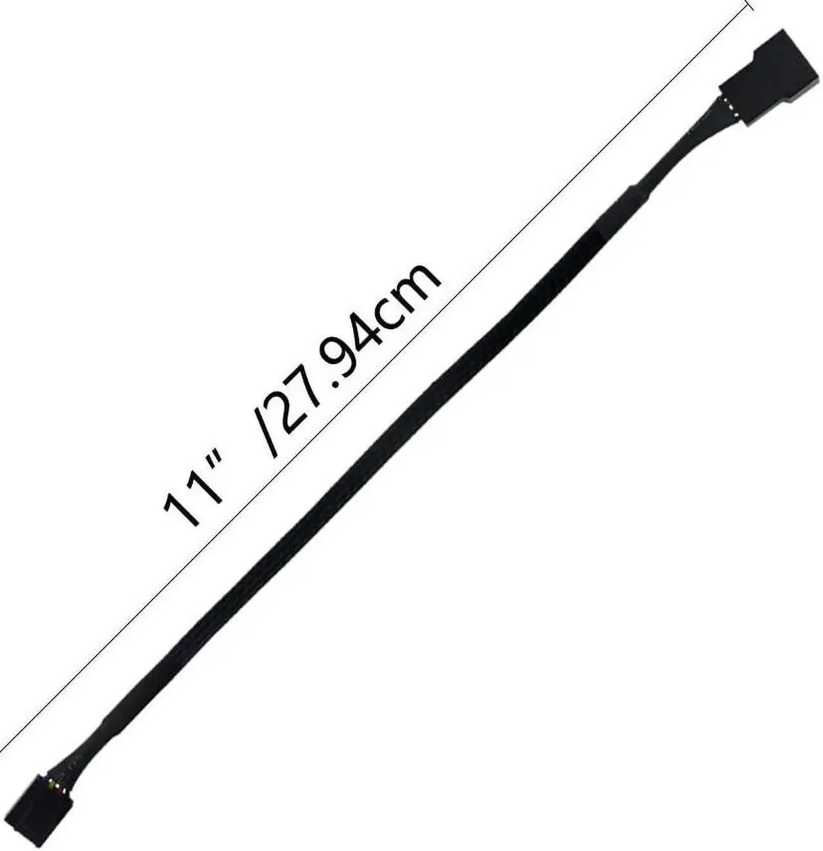 Vszerda Vszerda 10 PCS 4 Pin Fan Extension Cable 260mm — product photo