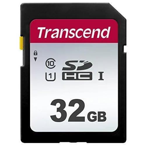 Transcend Transcend 32GB 300S UHS-I U1 SDHC Memory Card — product photo
