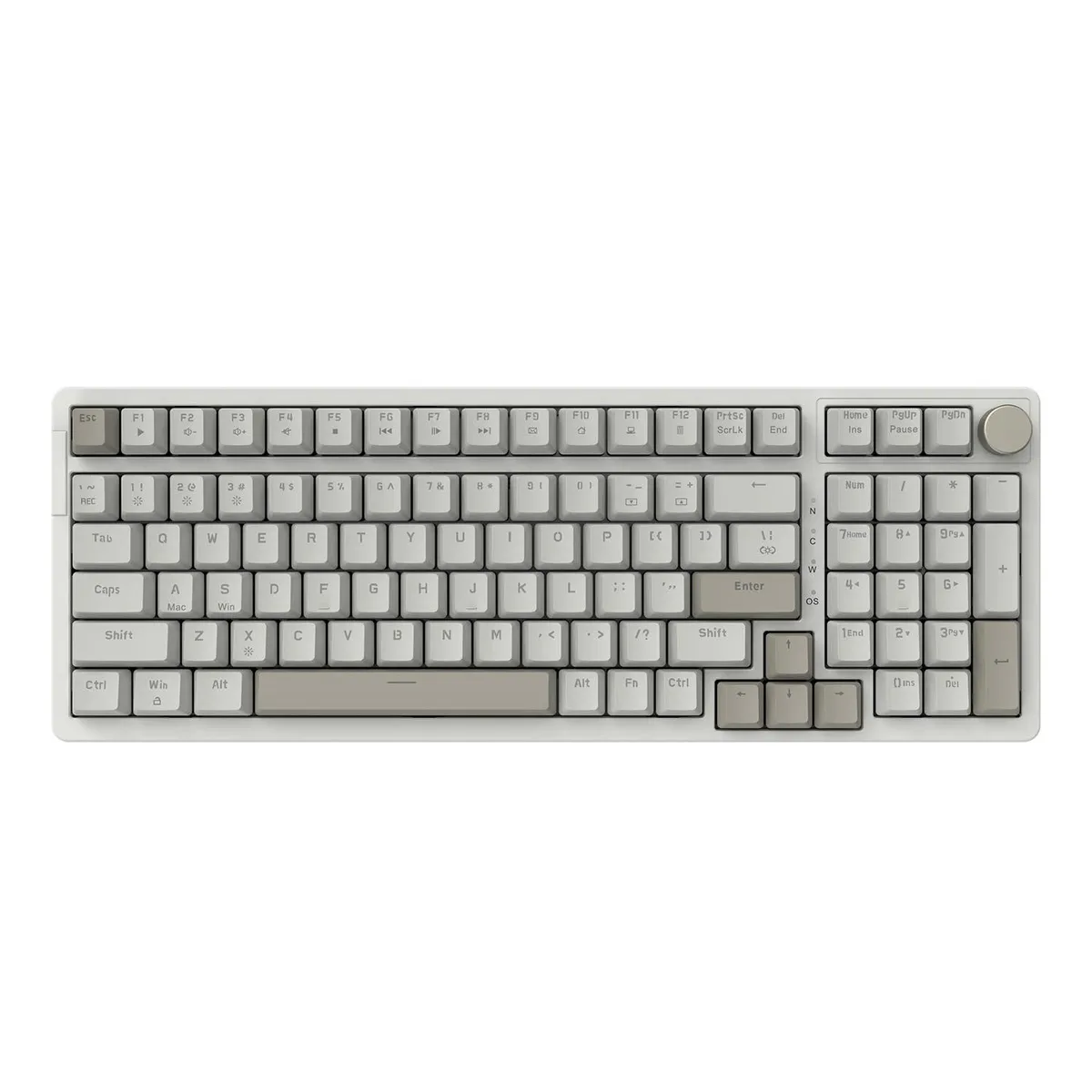 FirstBlood AK992 98-Key Hot-Swappable Gaming Keyboard Grey — product photo