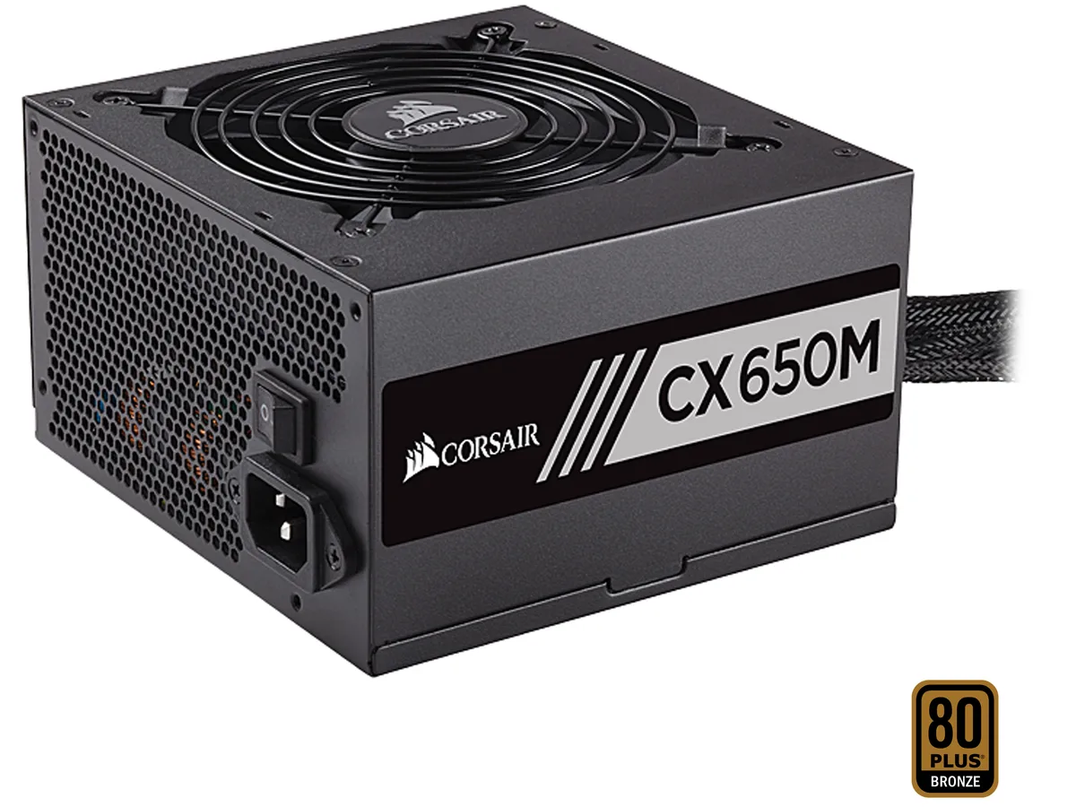 Corsair Corsair CX650M 650W 80 Plus Bronze Semi-Modular power supply CP-9020103-NA — product photo