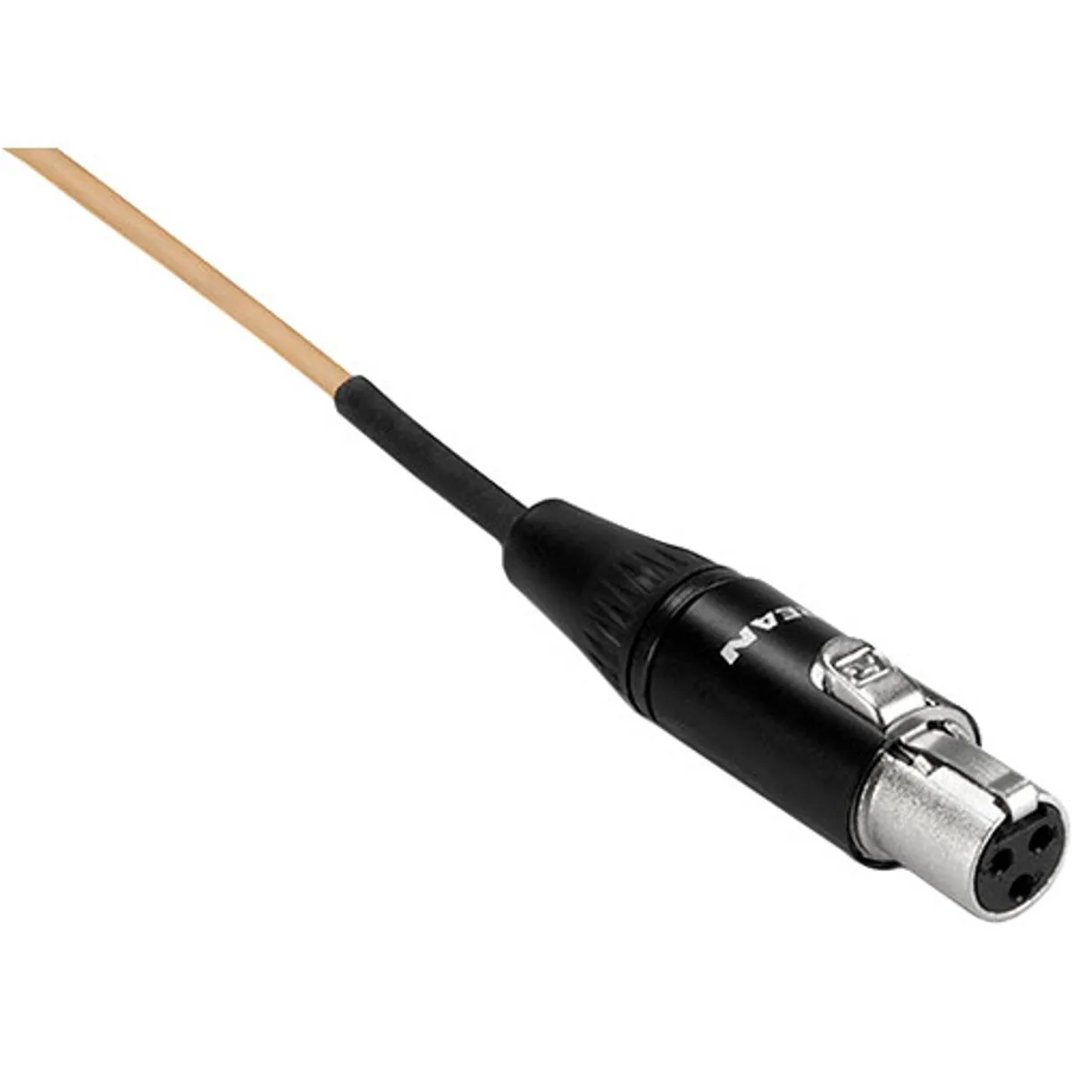 Hosa Technology Hosa Technology Mogan Microphone Cable AKG Transmitters Beige 2mm OD 4ft — product photo
