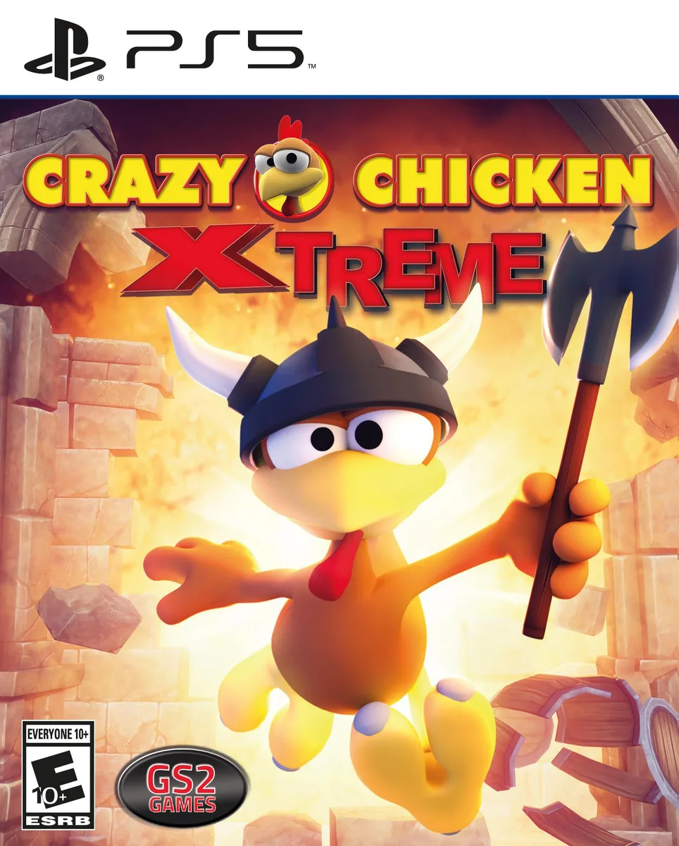GS2 Games GS2 Games GS00094 Crazy Chicken Xtreme ps5 video game — product photo
