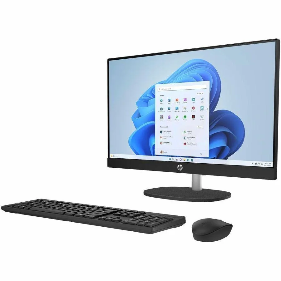 HP HP 24-cr0140 23.8" Touchscreen All-in-One PC Ryzen 5 7520U 16GB 1TB SSD — product photo