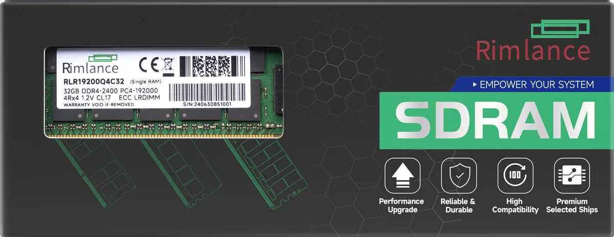 RIMLANCE RIMLANCE 32GB DDR4 2400 LRDIMM 4Rx4 CL17 — product photo
