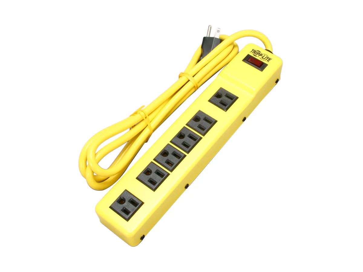 Tripp Lite Tripp Lite TLM626NS 6-outlet power strip 15A 120V 6 ft — product photo