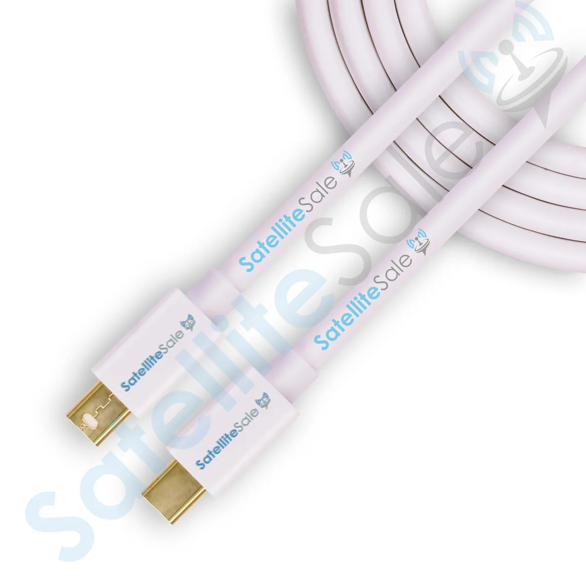 SatelliteSale SatelliteSale Mini DisplayPort to Mini DisplayPort Cable White 15 ft 4K/30Hz 8.64Gbps — product photo