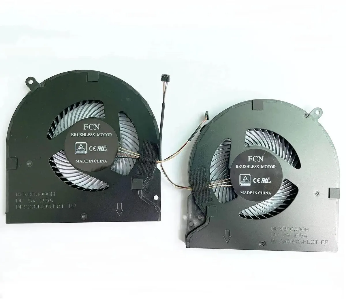 Vszerda Vszerda CPU GPU Cooling Fan Replacement for Razer RZ09-0238 Series DFS2004051POT FKRD DFS561405PLOT FKRF — product photo