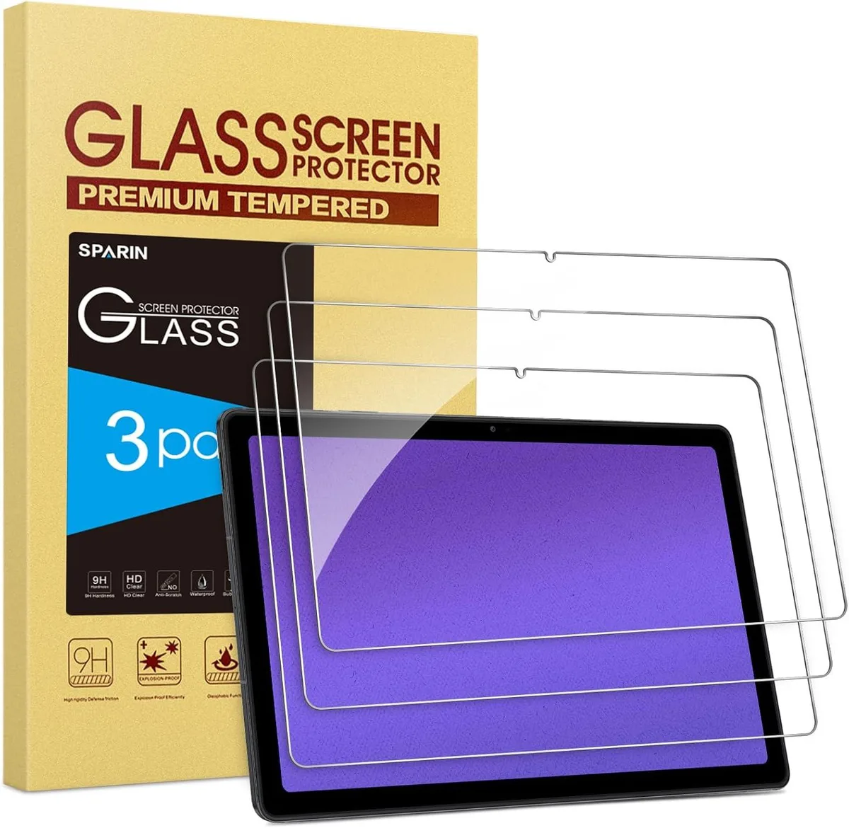 Leelbox Leelbox 3 Pack Screen Protector Samsung Galaxy Tab A7 2020 10.4 Inch — product photo