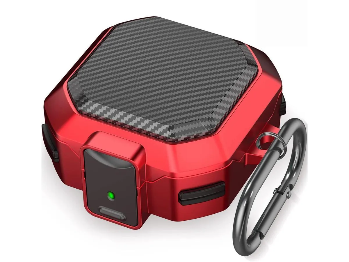 BONAEVER BONAEVER Armor Cover for Samsung Galaxy Buds Red — product photo