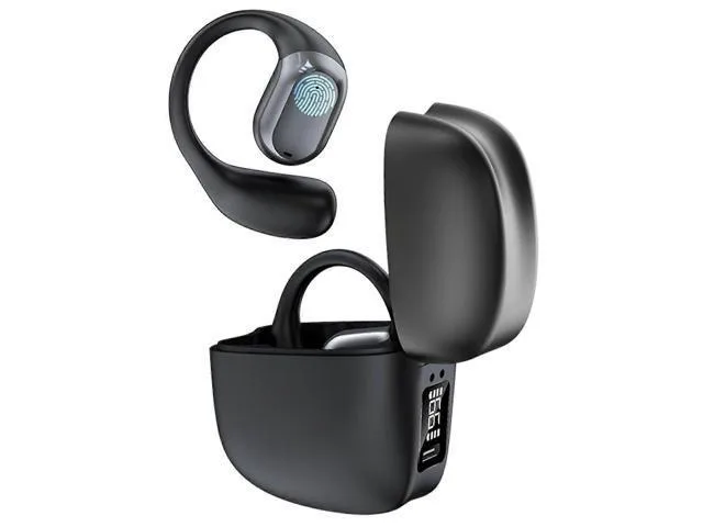 LORDWORLD LORDWORLD Open-Ear Headphones Bluetooth 5.3 48h Black — product photo