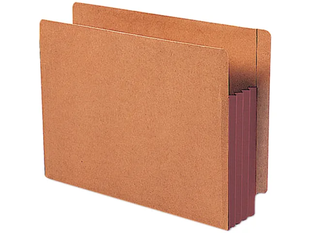 Smead Smead 73681 3.5 Inch Expansion File Pockets Letter Redrope 10 Box — product photo