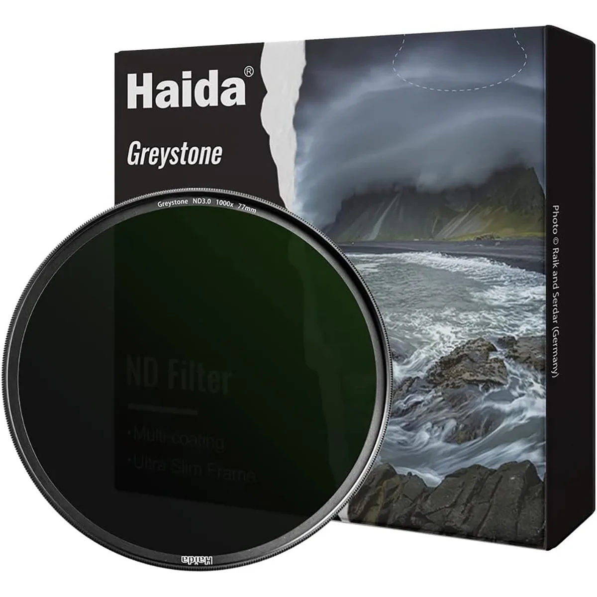 Haida Haida 62mm Greystone ND 3.0 Filter 1000x HD4779 — product photo