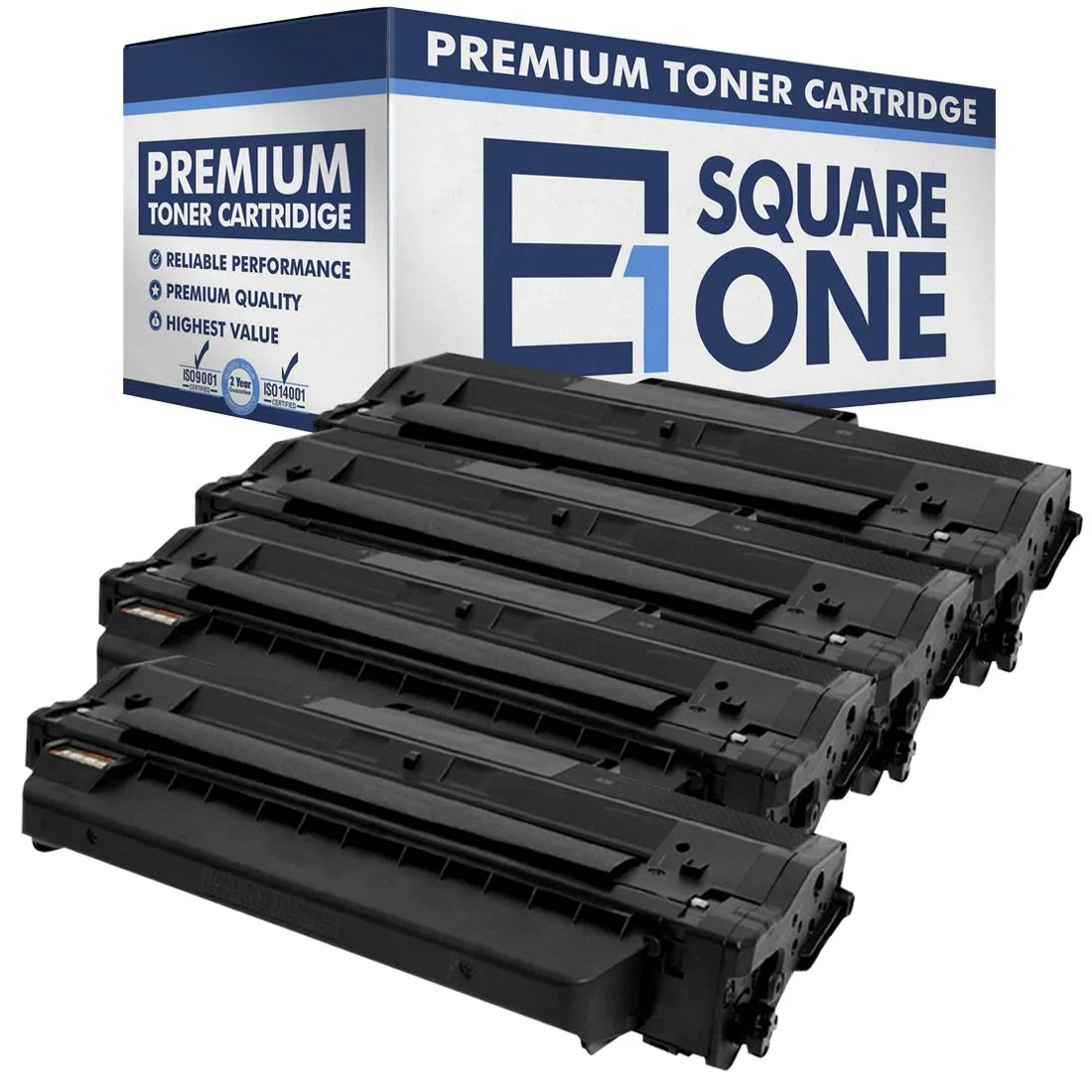 eSquareOne eSquareOne S1-DE-331-7328-4 Black Toner Cartridge 4-Pack — product photo