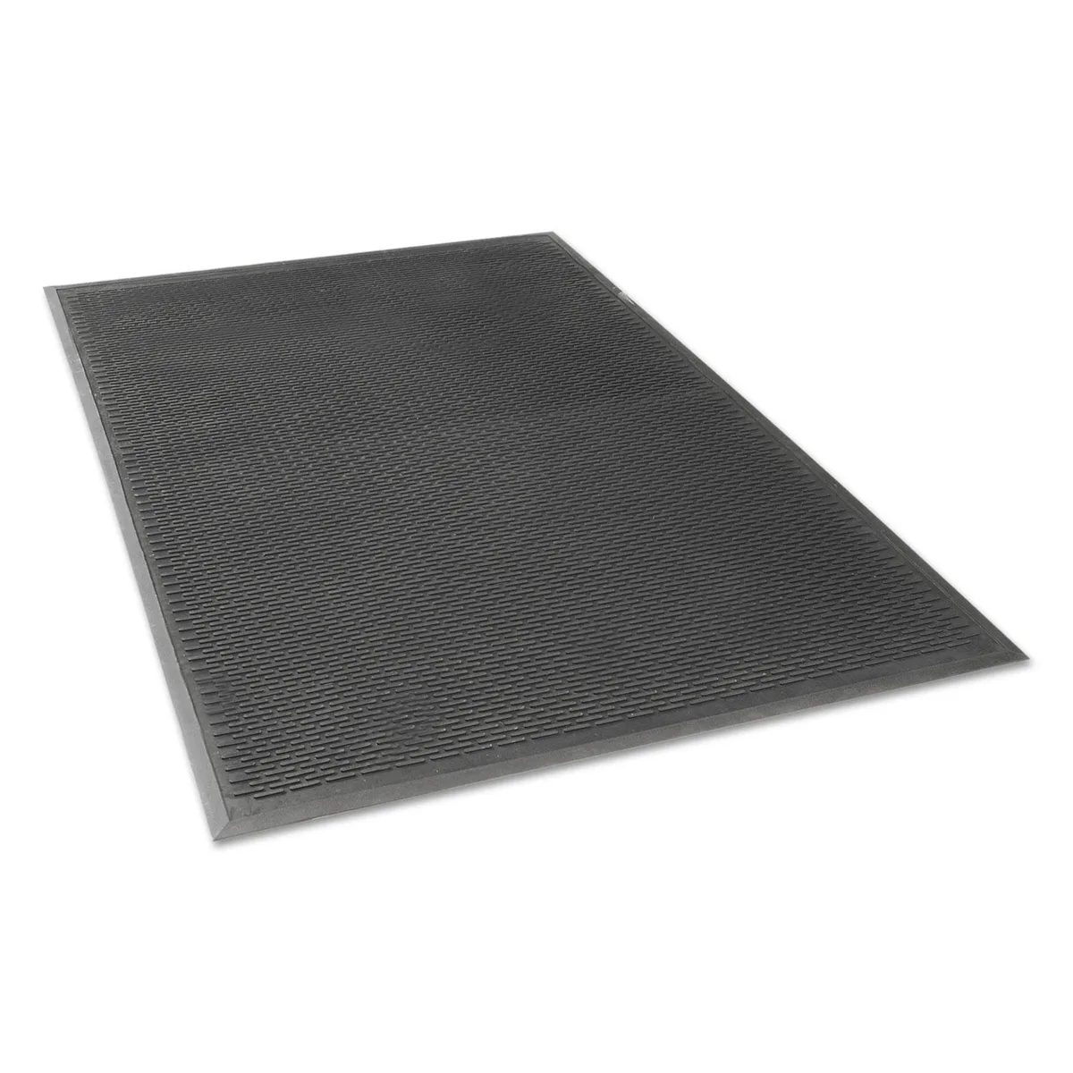 Crown Mats Crown Mats Indoor/Outdoor Scraper Mat Rubber 43 3/4 x 66 3/4 Black TD0046BK — product photo