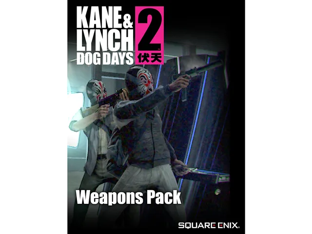 SQUARE ENIX USA SQUARE ENIX USA SE051 Kane &amp; Lynch 2 Alliance Weapon Pack DLC downloadable game — product photo