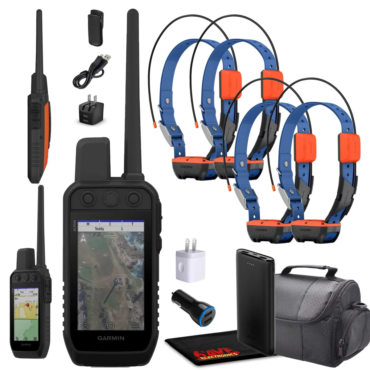 Garmin Garmin Alpha 300 Handheld With 4x Alpha T20 GPS Navigation — product photo