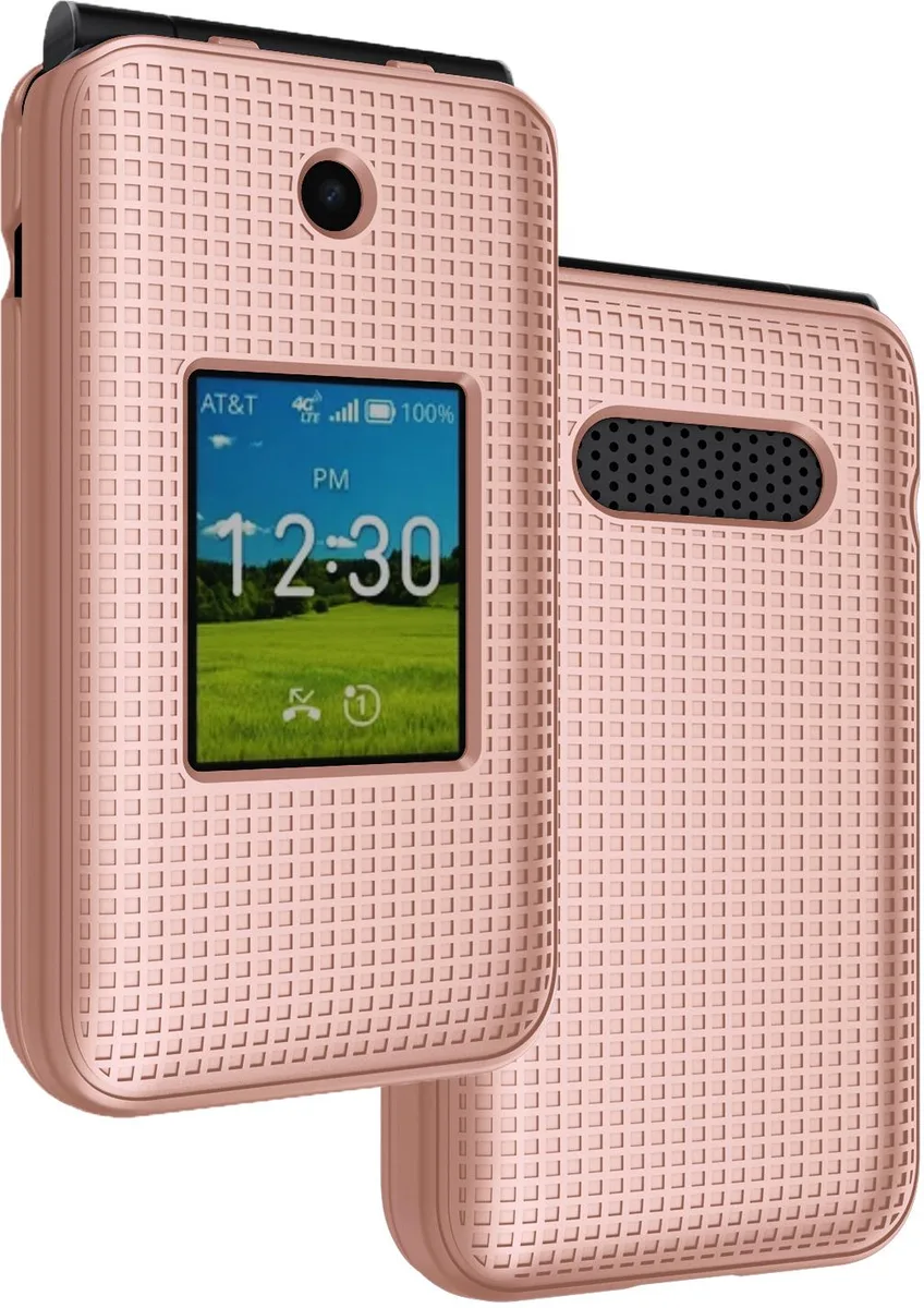 Nakedcellphone Nakedcellphone Hard Case Rose Gold for AT&amp;T Cingular Flex 2 (U1030AA) 2023 — product photo