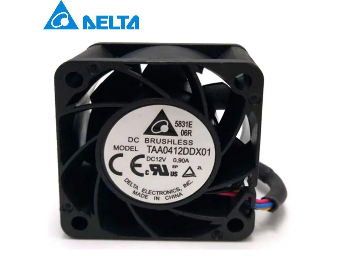 Fans Fans TAA0412DDX01 4020 40x40x20mm 4-line 12V 0.9A case fan — product photo
