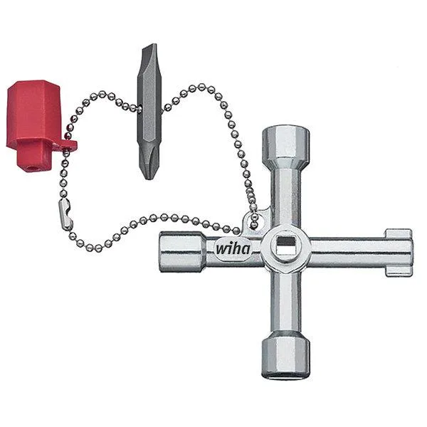 WIHA WIHA 21103 Control Cabinet Key Double Ended Nutdriver — product photo