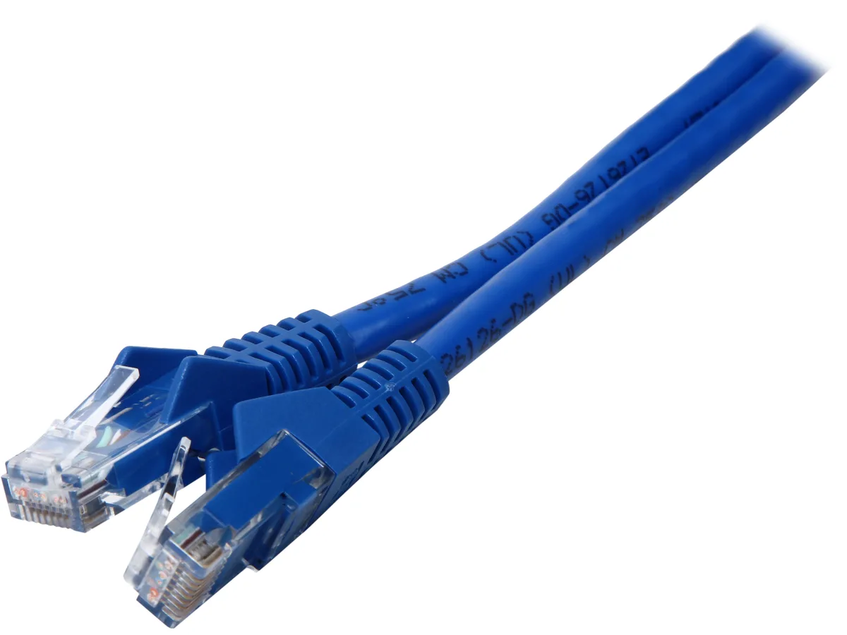 Tripp Lite Tripp Lite N201-002-BL network ethernet cable Cat6 2 ft Blue — product photo