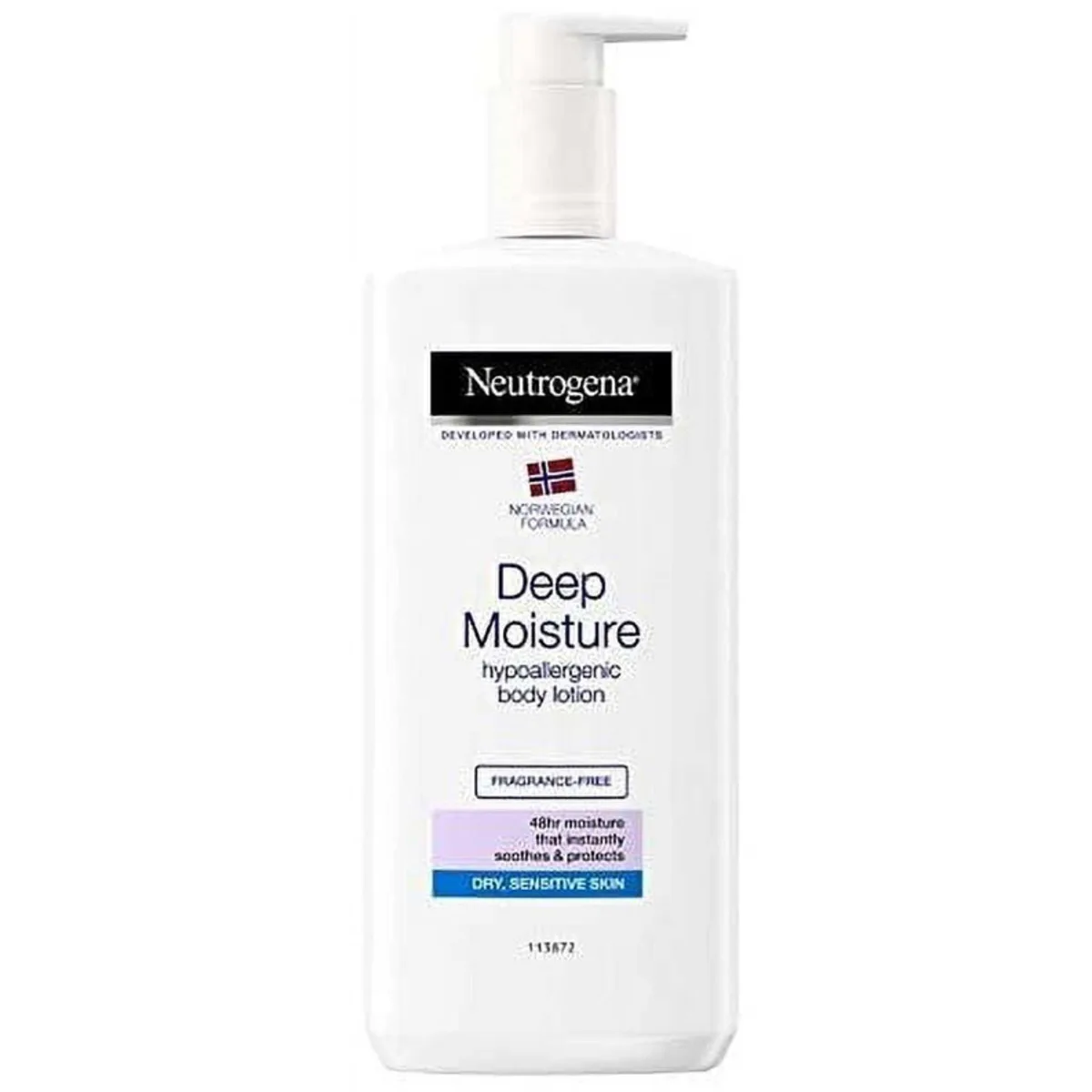 Neutrogena Corporation Neutrogena Corporation SKU-1PACK Norwegian Formula Deep Moisture Hypoallergenic Body Lotion 13.5 oz skin care — product photo