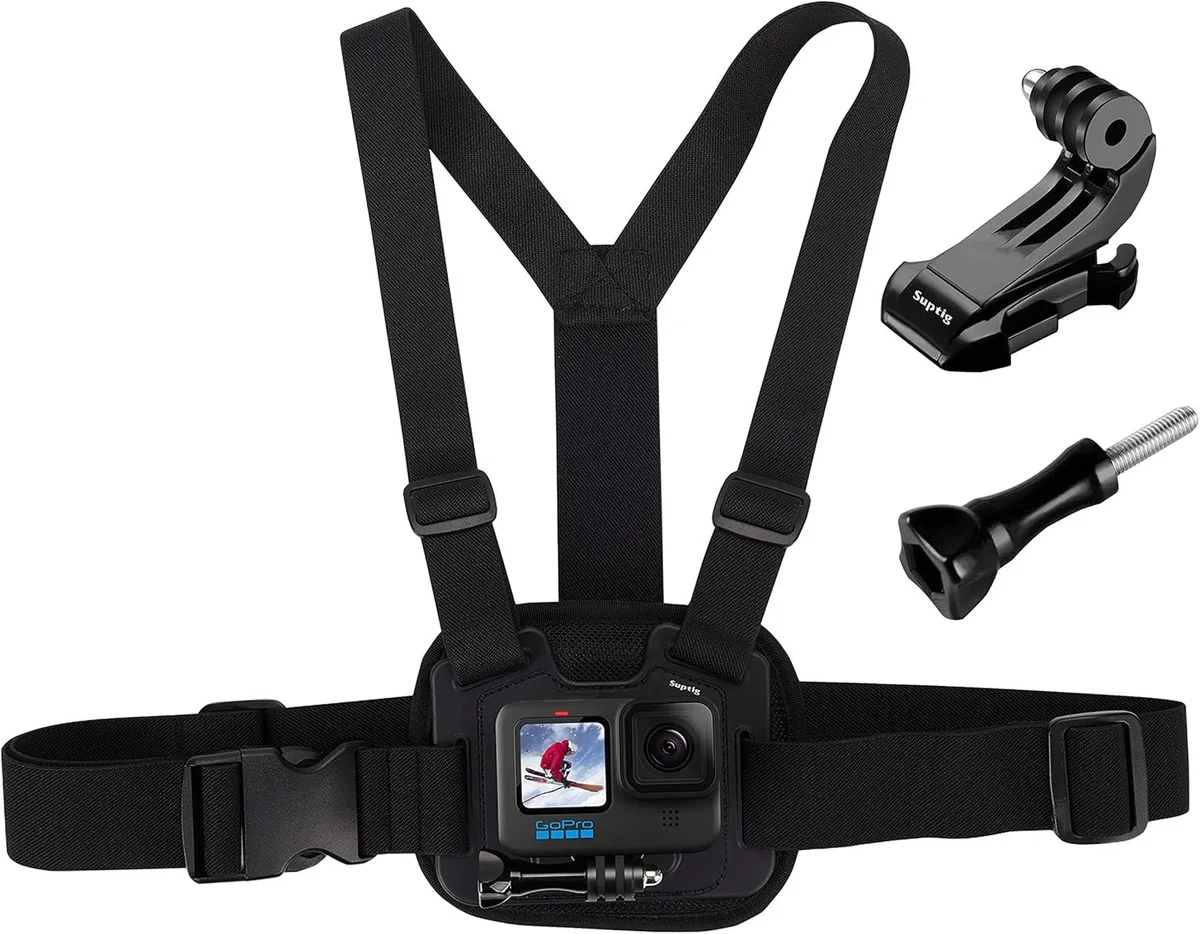 PISKEKAT PISKEKAT Chest Mount Security Camera Black — product photo