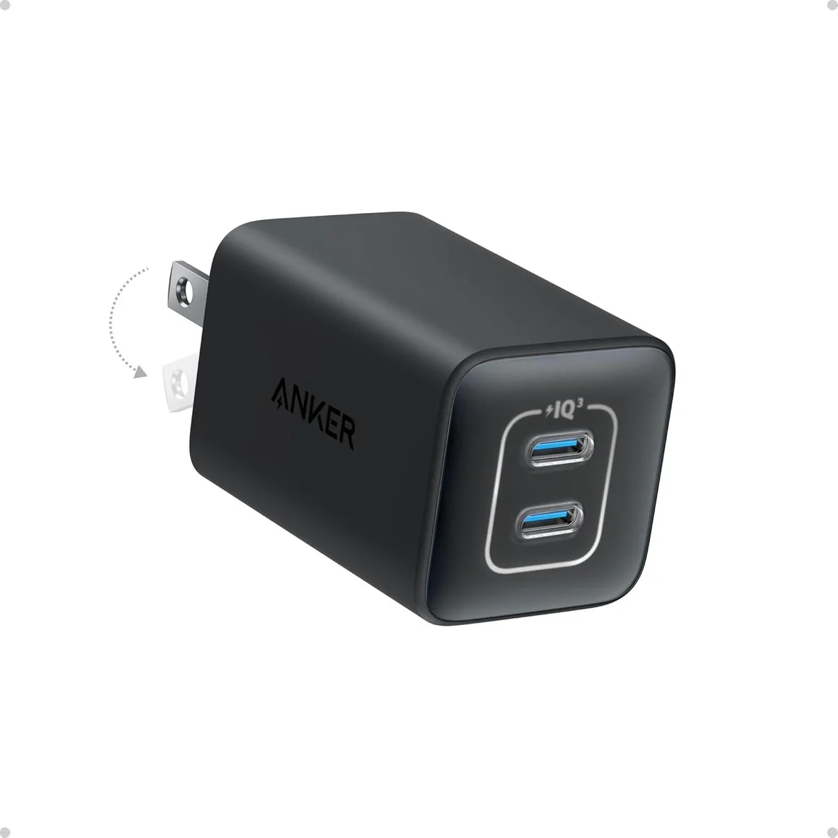 ONITOON ONITOON Nano 47W 2-Port USB-C GaN Charger Black — product photo