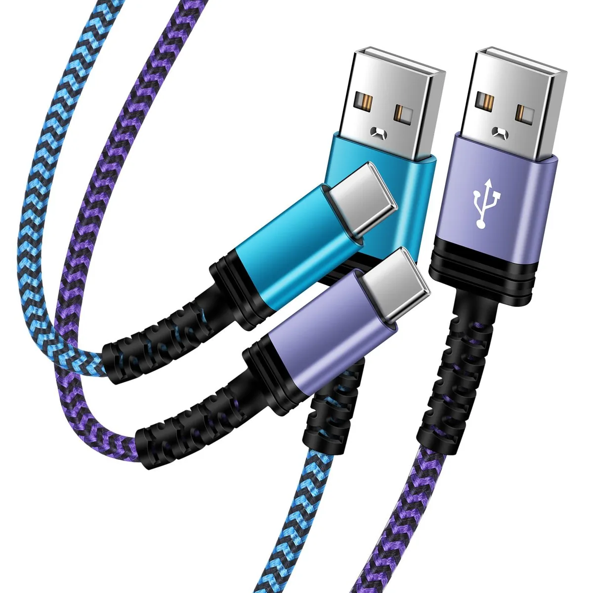  Niniber USB-A to USB-C cable 10 ft 3.1 A 480 Mbps — product photo