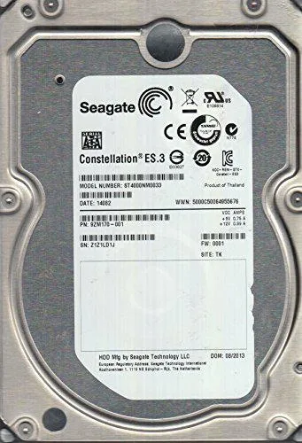 Seagate Seagate ST4000NM0033 4TB SATA 3.5 internal hard drive — product photo