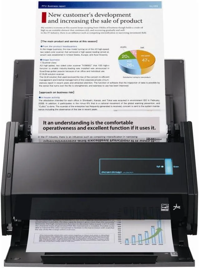 Fuji Fuji ScanSnap iX500 PA03656-B002 document scanner — product photo