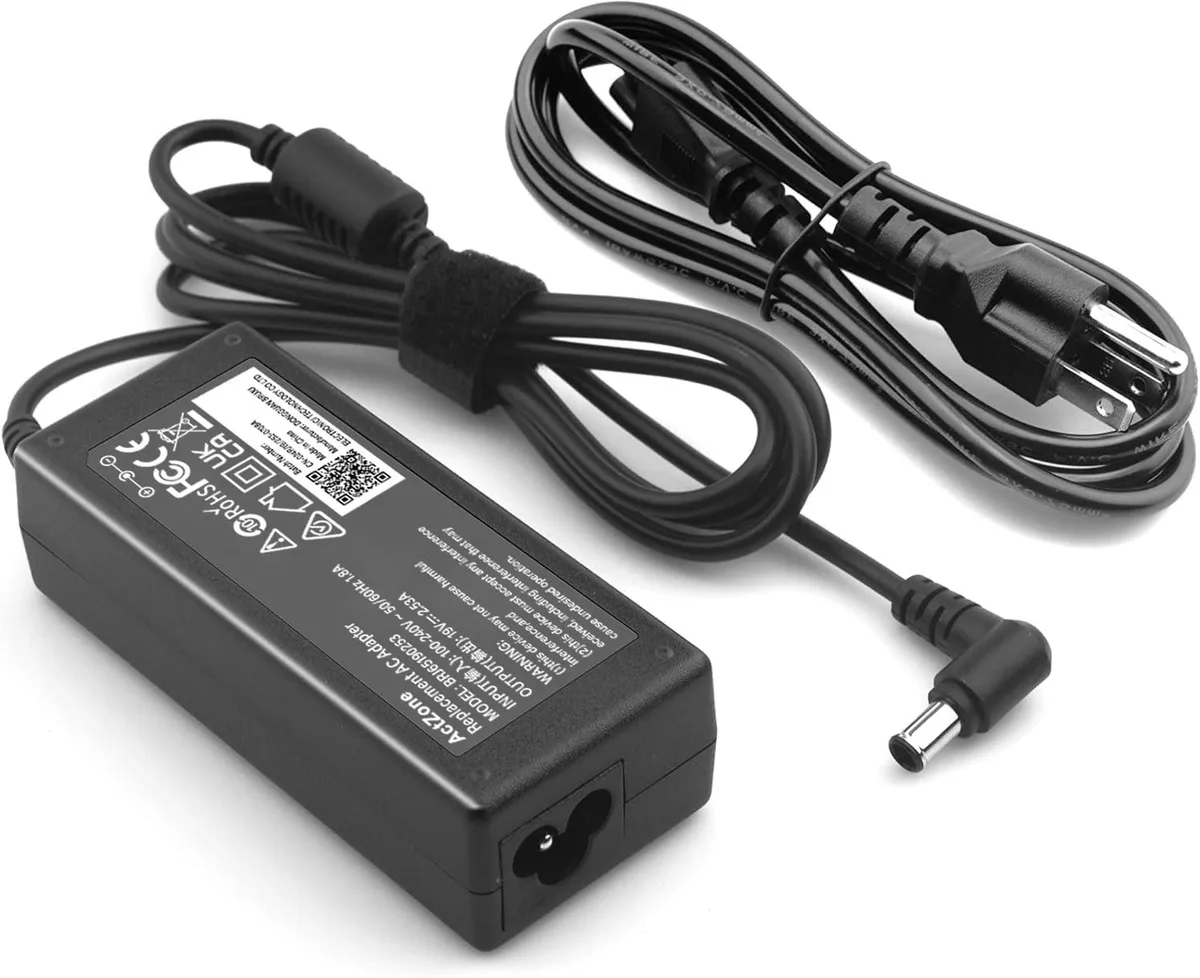 BASEUS BASEUS 19V 2.53A 48W AC Adapter 6.5 x 4.4 mm for LG Monitors — product photo