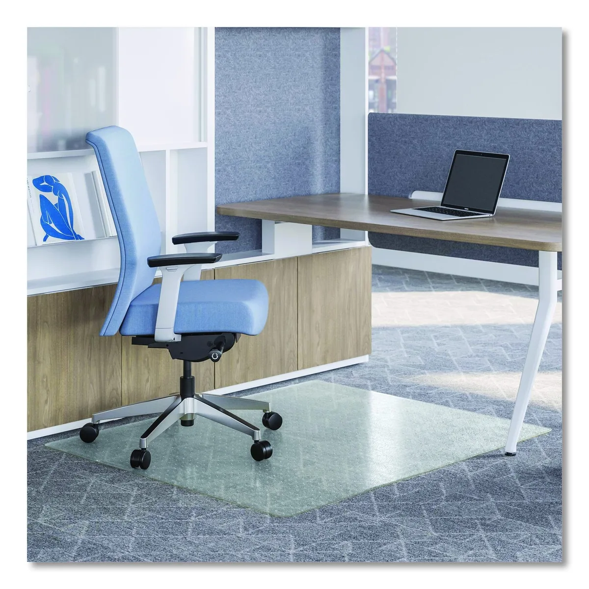 deflect-o deflect-o CM1K142OCB Office Furniture Chair Mat 48x36 Clear — product photo