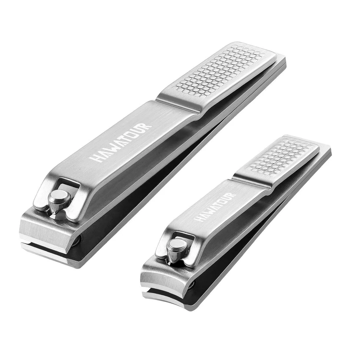 No Sew No Sew NC-FB-SG-2PCS nail clipper set, 2 pcs, silver — product photo