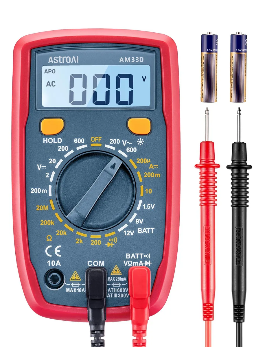 KEHIPI KEHIPI Digital Multimeter 2000 Counts Blue — product photo