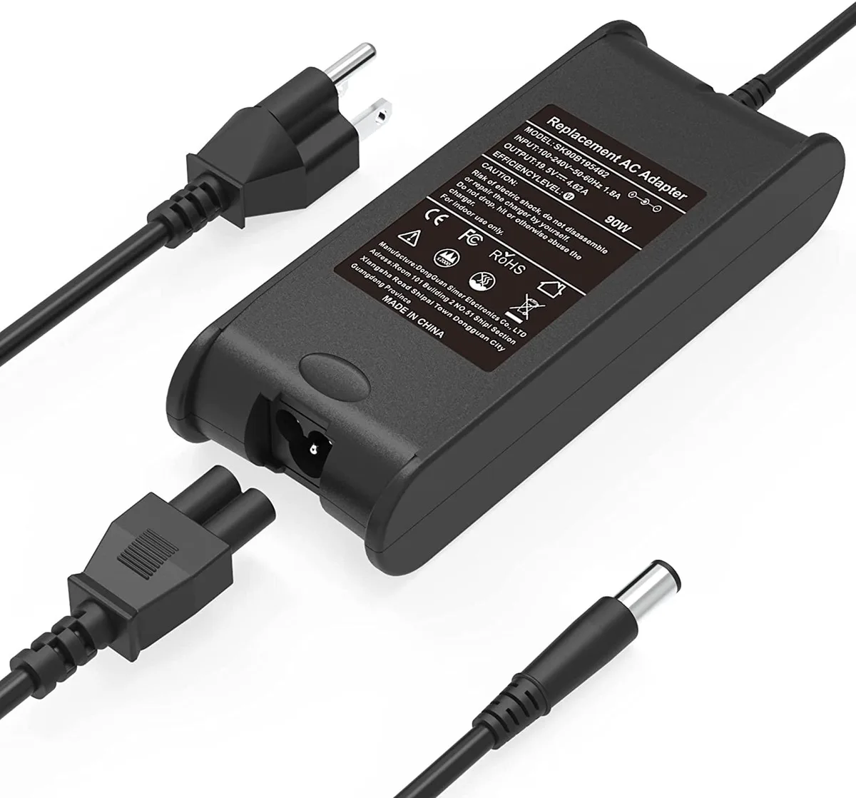 myVolts myVolts 90W AC adapter 7.4 x 5.0 mm — product photo