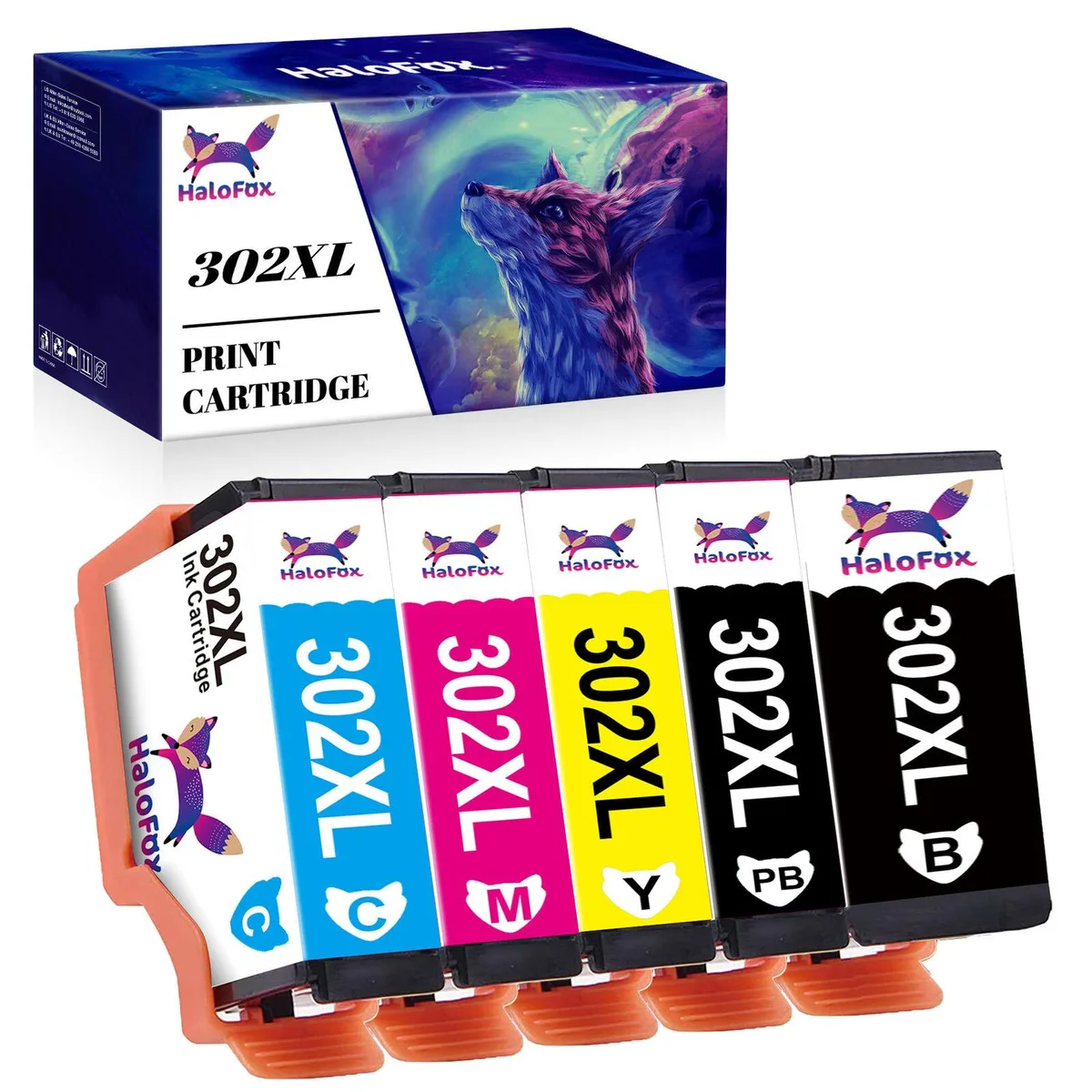 V4ink V4ink 302XL 5-Pack Ink Cartridge for XP-6000 XP-6100 — product photo