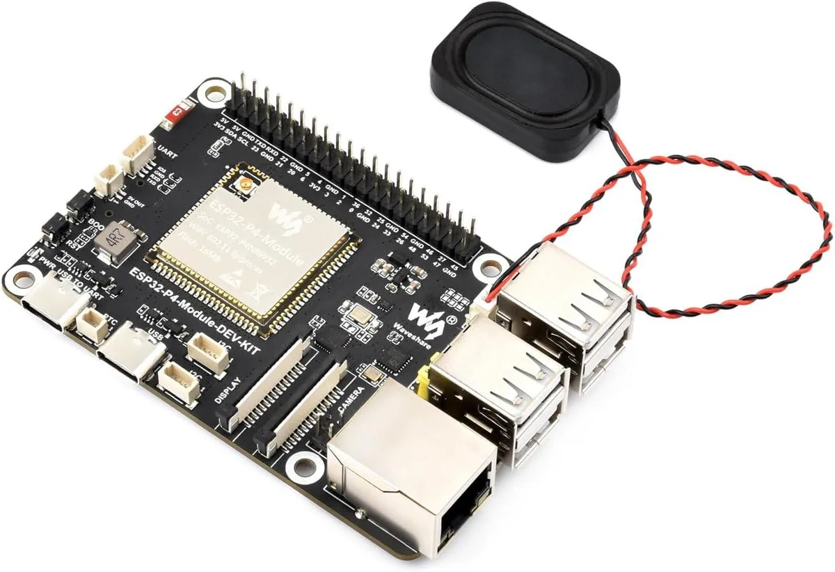 MCDODO MCDODO ESP32-P4 Development Board 32MB PSRAM 16MB Flash 40-pin GPIO Wi-Fi 6 Bluetooth 5 2W Speaker — product photo