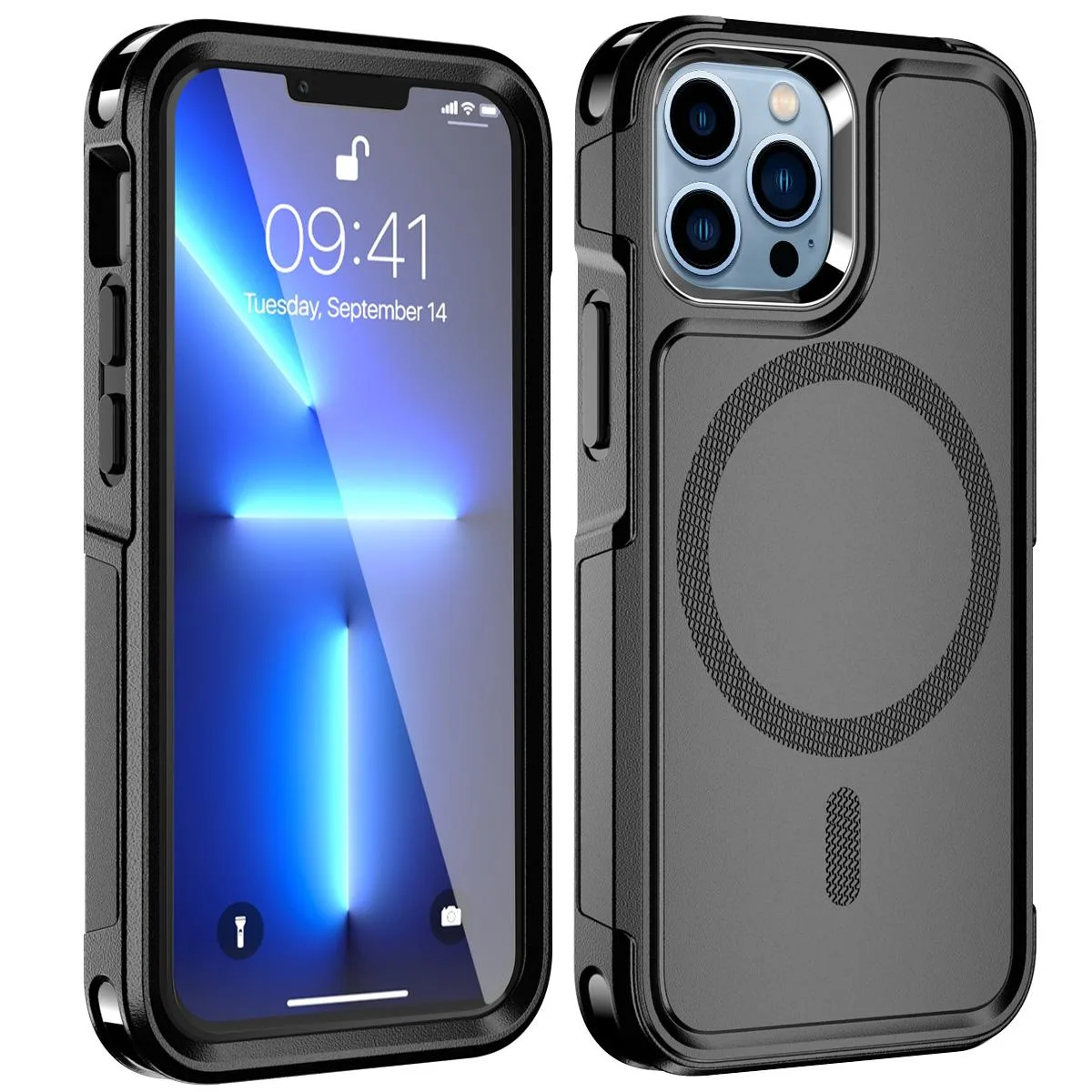 SZYG SZYG Case for iPhone 13 Pro Max 6.7 Inch 2021 Black — product photo