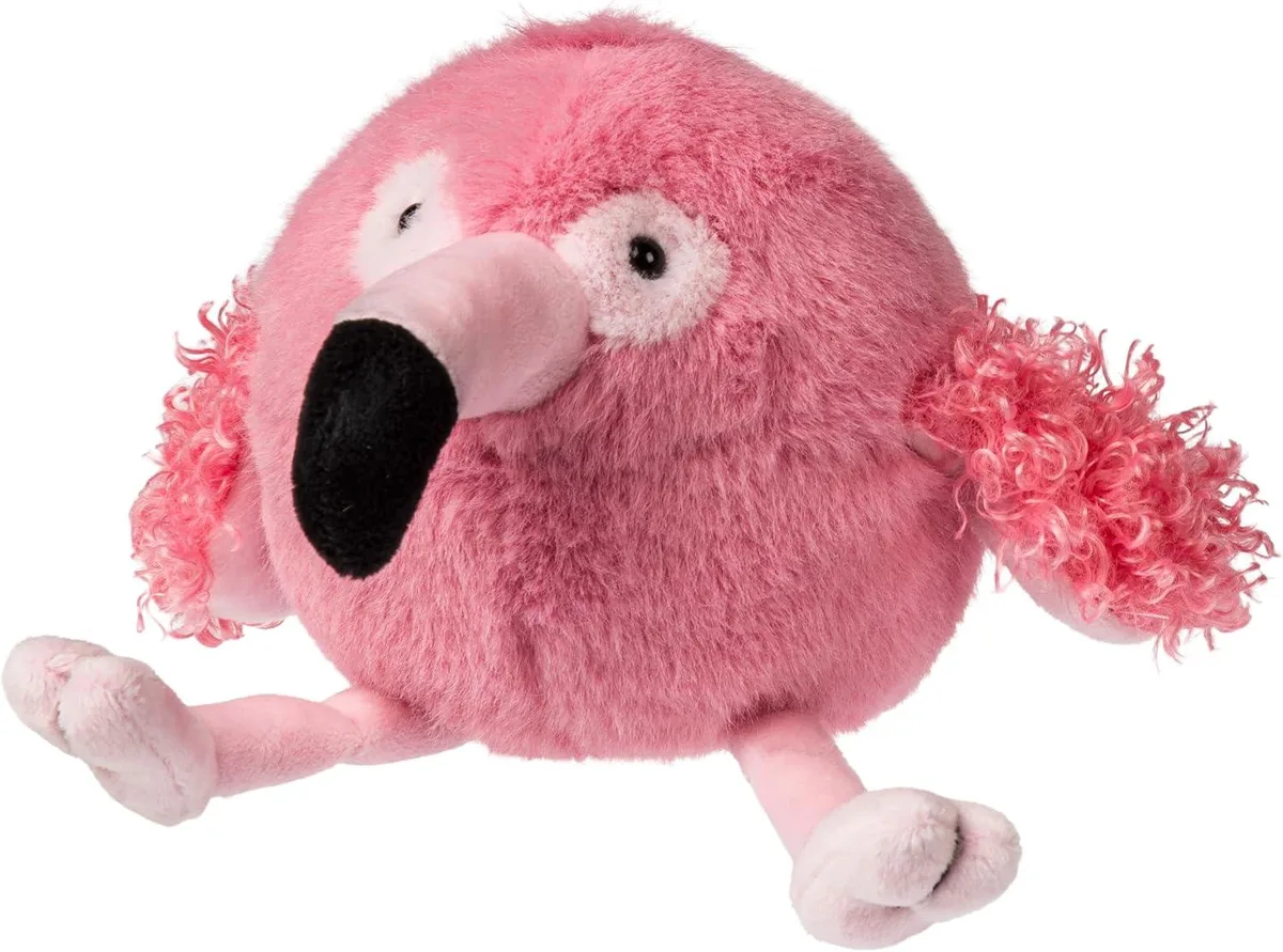 Mary Meyer Stuffed Toys Mary Meyer Rolly Birds Small Plush Toy 5-Inch Flamingo — product photo